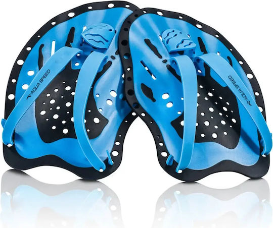 Swimming Hand Paddles Aqua Speed Swim Paddle Blue 158-01 Blue