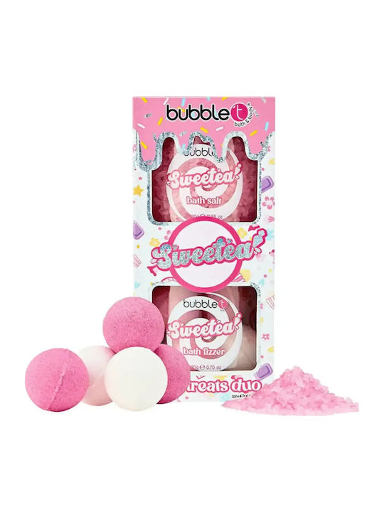Sweetea Bath Treats Комплект за грижа за кожата за Почистване на тялото 2бр
