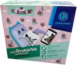 Astrafun Θερμικός Εκτυπωτής Φωτογραφιών 10 rolls of white printing paper