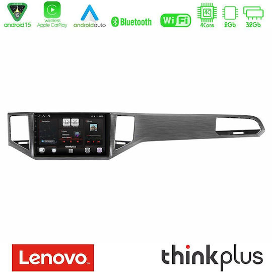 Lenovo Ηχοσύστημα Αυτοκινήτου για Volkswagen Sportsvan 2014-2020 (Bluetooth/USB/WiFi/GPS/Apple-Carplay/Android-Auto) με Οθόνη Αφής 9"