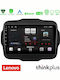 Lenovo Car Audio System for Jeep Renegade 2015-2019 (Bluetooth/USB/WiFi/GPS/Apple-Carplay/Android-Auto) with Touch Screen 9"
