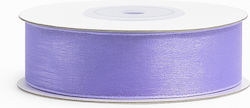 Organza Band Monochrom Lilac 23meters mit Breit...