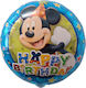 18'' Luftballon Happy Birthday Mickey Mouse