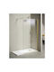 Tema Fixed Side Shower for Shower 70x195cm Clear Glass Oro