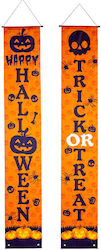 Party Decorations Banner Happy Halloween H 180cm Set 2 Pieces Party Decorations Banner Happy Halloween H 180cm Set 2 Pieces