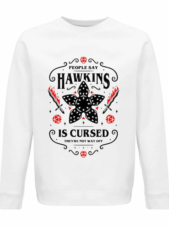 Sweatshirt Unisex Organic " Stranger Things Haw...