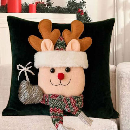 Christmas Reindeer Pillow Case 45x45cm