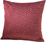 Beauty Home Star Burgundy 45x45cm