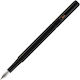 Rhodia Broad Black Fountain Pen Made of Aluminum with Black Ink