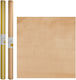 Justnote Wrapping Wrapping Paper for Gift Brown...