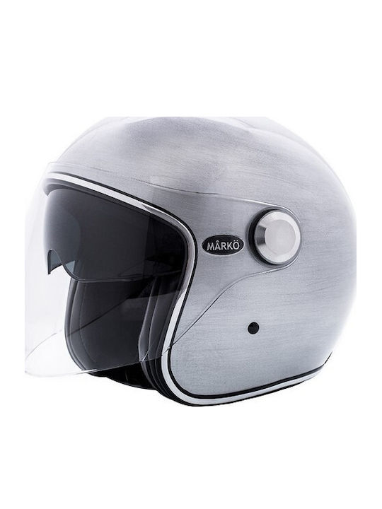 Marko Helmets Boreal Brushed Aluminium Κράνος Μ...