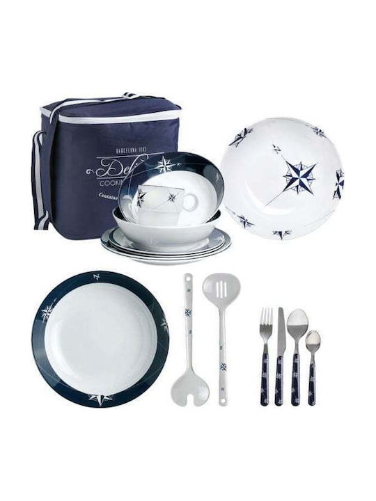 Marine Business White Porcelain Dinnerware Set 20pcs