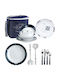 Marine Business White Porcelain Dinnerware Set 20pcs