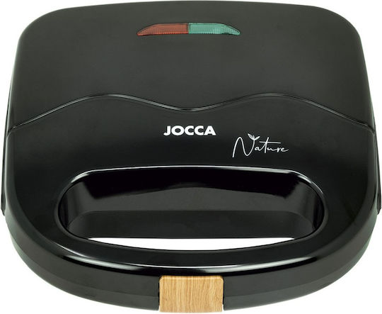 Jocca Τοστιέρα Γκριλιέρα 750W Μαύρη J-2183N