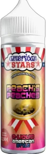 American Stars Flavor Shot Peaches 24ml/120ml 1τμχ Peaches