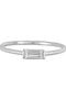 Excite-Fashion Ring with Zircon made of Silver