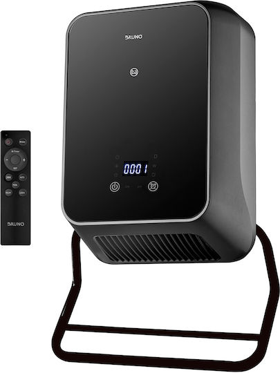 Bruno Keramik Heizlüfter Wand Schwarz 2000W