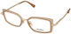 Max Mara Damen Metallisches Brillengestell Blau...