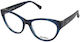 Max Mara Women's Acetate Cat Eye Blue MM 5205 092