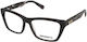 Superdry Femei Plastic Rame Ochelari Ochi de pisică Negru SDO 3051 104