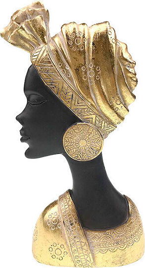Velve Figurină Decorativă Bust Din Polirosină 14x14cm