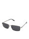 Guess Unisex Ochelari De Soare Cu Ramă Metalică Gri Și Lentile Gri