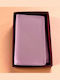 Small Leather Women's Wallet Classic Lilac