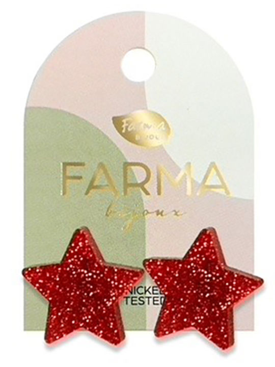 Farma Bijoux Hypoallergenic Kids Earrings Studs Stars