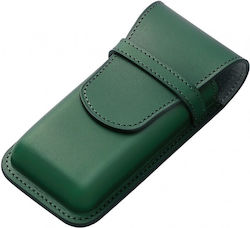 Pilot Somes Leather Pen Case 3 Pens Green Sls3-11-gn 4902505643538