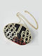 Damentasche Schultertasche Gold