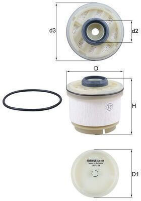 Mahle Benzinfilter KX 268D