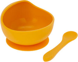 Excellent Houseware Παιδικό Σετ Φαγητοδοχείου από Σιλικόνη 2τμχ