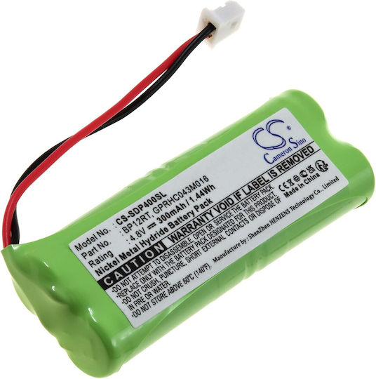 Battery Remote Trainer Dogtra 1900ncp 200ncp Receiver Type Bp12rt 300mAh/1 4Wh