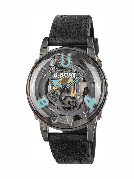 U-Boat Mens Ρολόι Μπαταρίας με Μεταλλικό Μπρασελέ