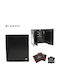 Leather Men's Wallet with RFID Black