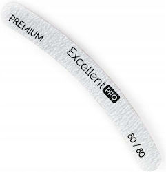 Excellent Pro Premium Zebra Banana Nail File Nf30 80/80 Excellent Pro Premium Zebra Banana Nail File Nf30 80/80