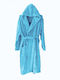 Belotex Bathrobe with Hood Light Blue 500gr/m²