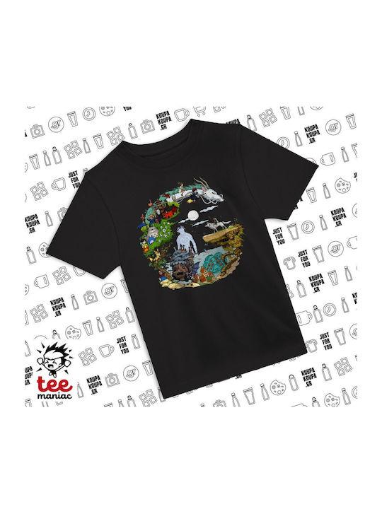 Koupakoupa Kinderoberteile T-Shirts Schwarz Stú...