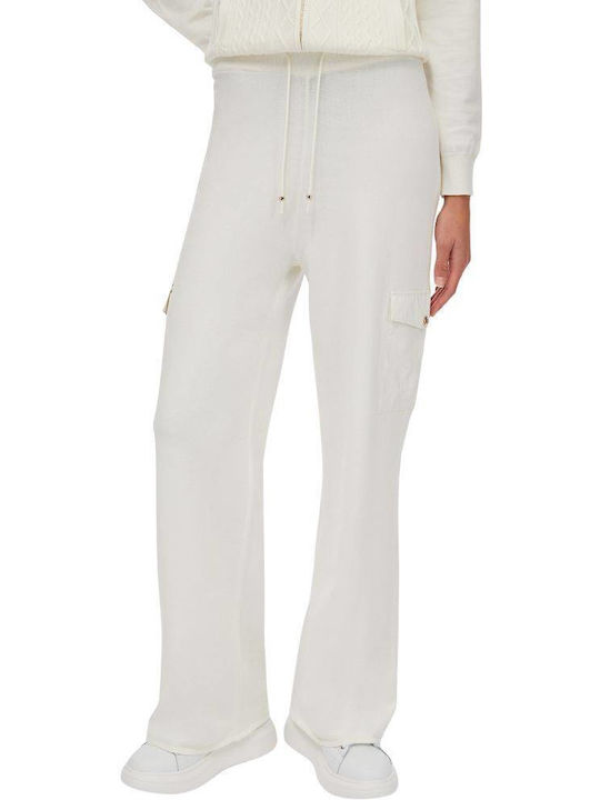 Sweatpants Flared White