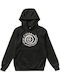 Fleece Παιδικό Φούτερ με Κουκούλα Black Hydro
