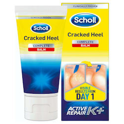 Scholl Cremă Pentru Călcâie Crăpate Active Repair K+ Cu Uree Keratină 60 Ml