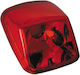 Crystal Rear Motorcycle Light Harley-davidson 02-11 V-rod Red Smooth Rear Taillight Led Lens
