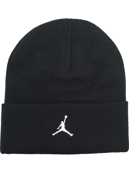 Peak Beanie Unisex Căciulă Tricotat în culoarea Negru