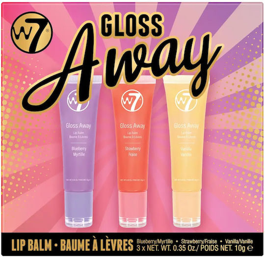 Gloss Away Lip Balm Trio Gift Set W7