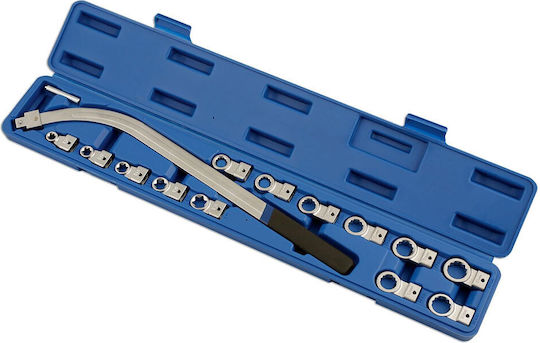 Set Pulley Belt Tensioner Wrench Carrying Case 14 Pieces Zs78