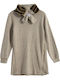 Kinderkleid Knitted Beige