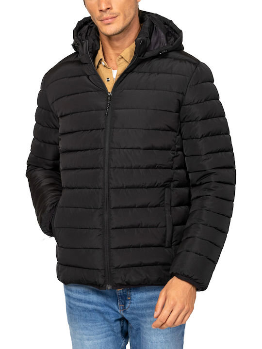 Heavy Tools Зимно Яке Puffer Водоустойчиво Черно