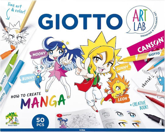 Giotto Art Lab Manga For Creating Manga 000582300