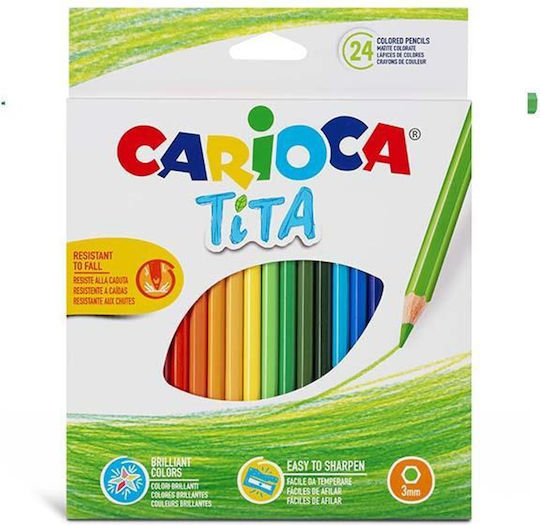 443090 Carioca Tita Buntstifte 24 Farben