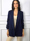 Long Women's Blazer Navy